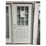 $398 Therma-Tru 36 x 80 Entry Door Half-Lite LH