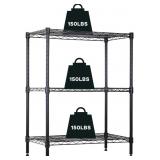 NChanmar 3-Tier Shelf 30"x23"x12" Metal Rack