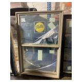 37 1/2 x 56 Pella Double Hung Window, Putty