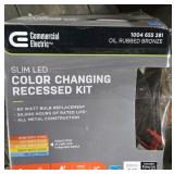 Lot of 2 Slim LED Color Changing Recessed Kits