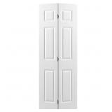Masonite 24x80 6-Panel Textured Bifold Door