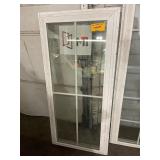 25 x 55 Mi Vinyl Fixed Window, White