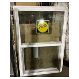35 1/2 x 53 Pella Single Hung Vinyl Window, White