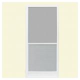 36x80 Riviera White Outswing Metal Screen Door