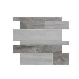Collage Gray Peel & Stick Tile 12.06"x13.88"