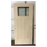 35 1/2 x 79 Masonite Exterior Door, Beige