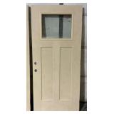 35 1/2 x 79 Masonite Exterior Door, Beige