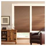Mocha Cordless Shades - 60 in. W x 48 in. L