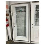 $1209 Masonite 36x80 Fiberglass Full View RH Inswi