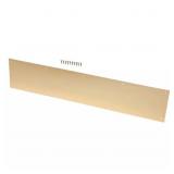 (1 Lot Of 2) 8 in. x 34 in. Bright Brass Kick Plat
