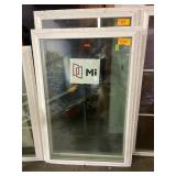36 x 53 Mi Vinyl Fixed Window, White