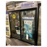 39 x 59 1/2 Pella Vinyl Slider Window, Black