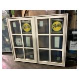 54 1/2 x 46 Pella Double Casement Window
