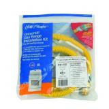Universal gas range use up to 125,000 BTU