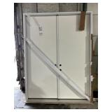 74 x 98 Pella Double Inswing Entry Door, White