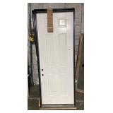 37 1/2 x 97 Fiberglass 6-Panel Door - White