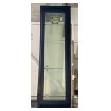 38x120 Pella Metal Clad Exterior Door, Black