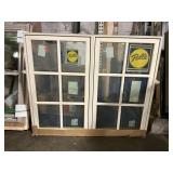 54 1/2 x 46 Pella Metal Clad Casement Window