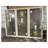 87 x 65 Pella Triple Metal Clad Window, Tan