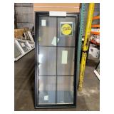 32 x 71 Pella Metal Clad Casement Window, Black