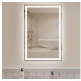$256 Illume 24x36 Frameless Dimmable LED Mirror