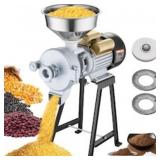 $207 VEVOR Electric Grain Mill Grinder, 3000W