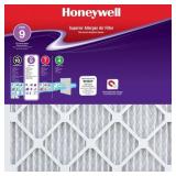 (1 LOT OF 2)Honeywell 16x25x1 Superior Allergen Fi