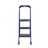 Kobalt 3-Step 300-lb Black Steel Step Stool