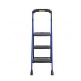 Kobalt 3-Step 300-lb Black Steel Step Stool
