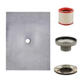 $189 Watershield Shower 36x48 in. Center Tray