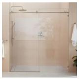 $973 Eclipse 78x72 Frameless Shower Door Clear