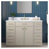 $719 Marcote 48" Vanity with Marble Top