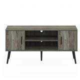 43.31 in. French Oak Grey Mid Century TV Stand