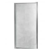 $350 Tides Pivot Shower Door Silver 33-35x65