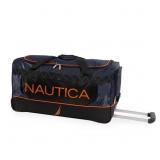 NT HALIO 30 in. ROLLING DUFFEL - NAVY/ORANGE