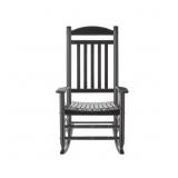 $149 Black Wood Outdoor Rocking Chair