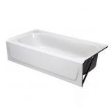 $149 Aloha 60 in. Right Drain Alcove Soaking Tub