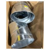 14 in. 90-Degree Round Adjustable Elbow