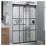 $644 Lyndall 50-1/8" 58-1/2" x 71-1/2" Shower Door