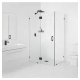 $1000 54x37x78 in. Frameless Shower Enclosure