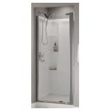 $397 Lyndall 33-36x64-3/4in Semi-Frameless Door