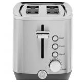 GE 2-Slice Stainless Toaster, 7 Shades
