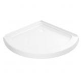 $249 38x38 Round Corner Shower Pan, White