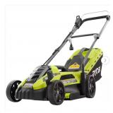 $199 13 in. 11 Amp Corded Walk Behind Lawn Mower