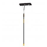 True Temper 24 in. W X 17 ft. L Poly Roof Rake