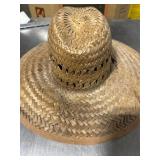 1 Lot of (3) Wide Brim Straw Hats