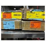 1 Lot of (4) White Cordless Window Coverings 24x72