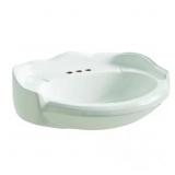 Westminster 21 in. White Pedestal Sink Basin