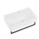 Swiss Madison 22" Sink w/ Black Towel Bar