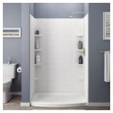 $419 Ovation Curve 48x72 3-Piece Shower Walls